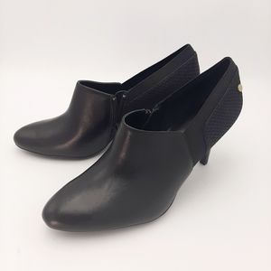 Calvin Klein Jeanine Leather Stiletto Shooties